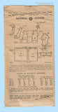 1920s VTG Ladies Home Journal Sewing Pattern 5527 FF Misses Flapper Dress Sz 34B