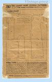 Ladies Home Journal 7267: 1910s Rare Misses Nightgown Sz 36 Bust Sewing Pattern