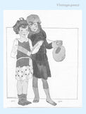 Ladies Home Journal 3301: 1920s Uncut Little Girls Dress Sz 14 Vintage Sewing Pattern