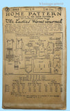 Ladies Home Journal 3983: 1920s Uncut Misses Dress 34B Vintage Sewing Pattern
