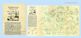 1930s Laura Wheeler Embroidery Transfer 1716 Uncut Appliqué Bonnet Gals ORIGINAL