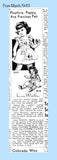 Mail Order 524: 1950s Puppy Pinafore Vintage Sewing Pattern Sz, 2,4, 6 Uncut