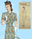 1940s Vintage Simplicity 103 Latexure Manikin 12inch Doll Clothes Sewing Pattern