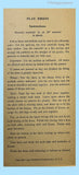 1940s Vintage Simplicity 104 Latexure Manikin 12inch Doll Clothes Sewing Pattern