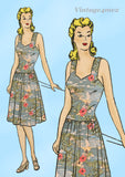 1940s Vintage Simplicity 104 Latexure Manikin 12inch Doll Clothes Sewing Pattern