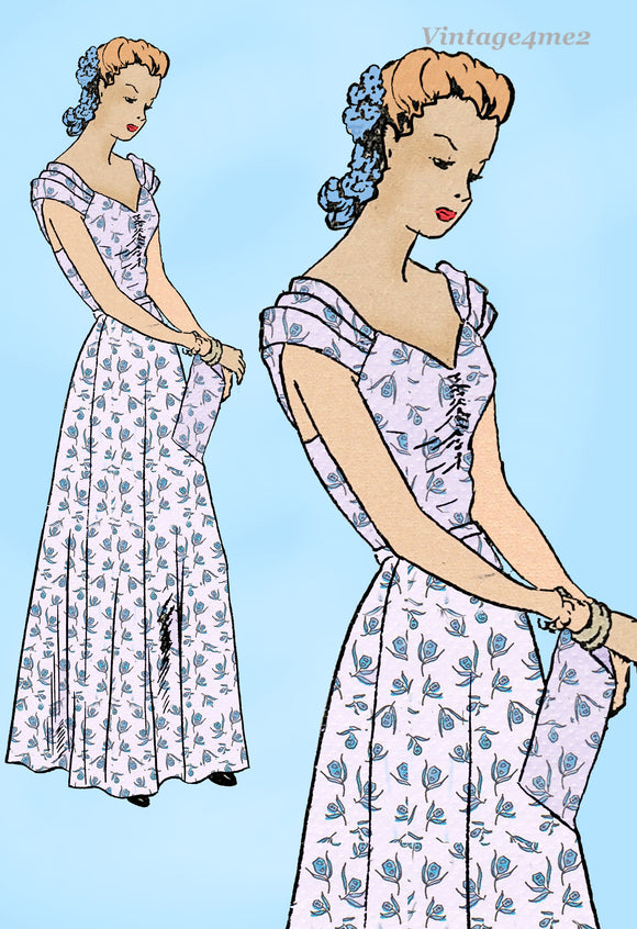 1940s Vintage Simplicity 105 Latexure Manikin 12inch Doll Clothes Sewing Pattern
