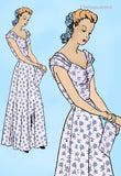 1940s Vintage Simplicity 105 Latexure Manikin 12inch Doll Clothes Sewing Pattern