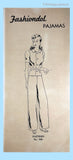 1940s Vintage Simplicity 106 Latexure Manikin 12inch Doll Clothes Sewing Pattern