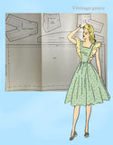 1940s Vintage Simplicity 107 Latexure Manikin 12inch Doll Clothes Sewing Pattern