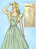 1940s Vintage Simplicity 107 Latexure Manikin 12inch Doll Clothes Sewing Pattern