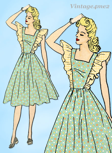 1940s Vintage Simplicity 107 Latexure Manikin 12inch Doll Clothes Sewing Pattern