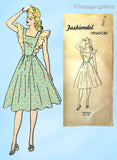 1940s Vintage Simplicity 107 Latexure Manikin 12inch Doll Clothes Sewing Pattern