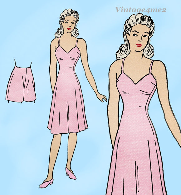 1940s Vintage Simplicity 108 Latexure Manikin 12inch Doll Clothes Sewing Pattern