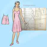 1940s Vintage Simplicity 108 Latexure Manikin 12inch Doll Clothes Sewing Pattern