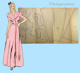 1940s Vintage Simplicity 110 Latexure Manikin 12inch Doll Clothes Sewing Pattern