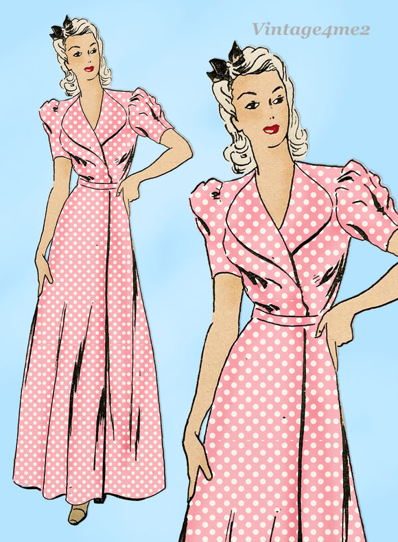 1940s Vintage Simplicity 110 Latexure Manikin 12inch Doll Clothes Sewing Pattern
