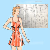 1940s Vintage Simplicity 112 Latexure Manikin 12inch Doll Clothes Sewing Pattern