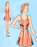 1940s Vintage Simplicity 112 Latexure Manikin 12inch Doll Clothes Sewing Pattern