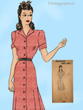 1940s Vintage Simplicity 301 Latexure Suzanne Mannequin Doll Clothes Sewing Pattern