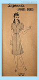 1940s Vintage Simplicity 301 Latexure Suzanne Mannequin Doll Clothes Sewing Pattern