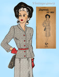 1940s Vintage Simplicity 302 Latexure Suzanne Mannequin Doll Clothes Sewing Pattern