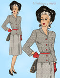 1940s Vintage Simplicity 302 Latexure Suzanne Mannequin Doll Clothes Sewing Pattern