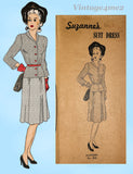 1940s Vintage Simplicity 302 Latexure Suzanne Mannequin Doll Clothes Sewing Pattern