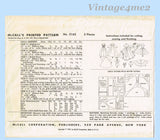 1950s Vintage McCalls Sewing Pattern 2162 Uncut 18in High Heel Revlon Doll Clothes