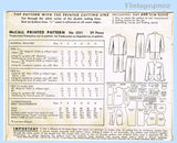 McCall Sewing Pattern 5251 Envelope Back