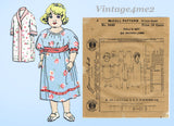 1910s Vintage McCall Sewing Pattern 5640 26 Inch Little Girl Doll Clothes Set