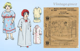 1910s Vintage McCall Sewing Pattern 5640 26 Inch Little Girl Doll Clothes Set