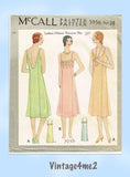 McCall 5956: 1920s Uncut Misses Princess Slip Size 36 B Vintage Sewing Pattern
