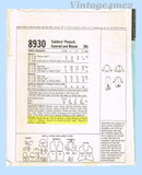 McCall 8930: 1960s Cute Baby Helen Lee Playsuit 6mos Vintage Sewing Pattern