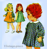 1960s Vintage McCalls Sewing Pattern 9061 Uncut 12-16 In Betsy Wetsy Doll Clothes