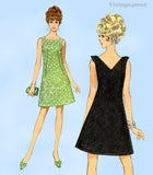 1960s Vintage McCall's Sewing Pattern 9513 Uncut Misses Sun or Party Dress 38 B