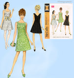 1960s Vintage McCall's Sewing Pattern 9513 Uncut Misses Sun or Party Dress 38 B