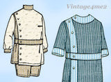 1920s Vintage McCall Pattern 9649 Sweet Toddler Boys Russian Suit Size 3