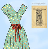 1950s Vintage Marian Martin Sewing Pattern 9097 Uncut Misses Easy Dress Sz 38 B