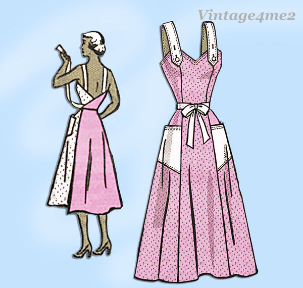 1950s Vintage Marian Martin Sewing Pattern 9106 Uncut Misses Sun Dress Sz 38 B