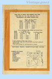 Marian Martin 9256: 1950s Misses Wrap Around Sun Dress 44 B Vintage Sewing Pattern