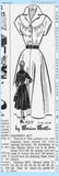 Marian Martin Mail Order Pattern 9277 Ad from 1954