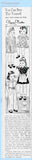 1930s Vintage Marian Martin Sewing Pattern 9882 22in Little Girl Doll Clothes Set