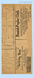 Manton 8904: 1910s Misses Edwardian Work Apron 38-40 B Vintage Sewing Pattern