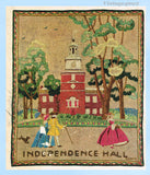 1940s Vintage McCall Embroidery Transfer 1003 Uncut Independence Hall Needle Painting Motif