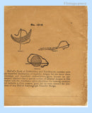 McCall 1016: 1920s Darling Uncut Toddler Hat Size 2-5 Vintage Sewing Pattern