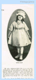 McCall 1016: 1920s Darling Uncut Toddler Hat Size 2-5 Vintage Sewing Pattern