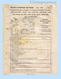1940s Vintage McCall Sewing Pattern 1158 Uncut Sue and Sam Soft Dolls & Clothes