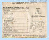 1940s Vintage McCall Sewing Pattern 1447 Rare Uncut 17in Little Lulu Soft Doll