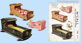 1950s Vintage McCall Sewing Pattern 1563 Rare Pennsylvania Dutch Doll Cradle Pattern