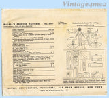 McCall 2097: 1950s Uncut Betsy McCall Rag Doll & Clothes Vintage Sewing Pattern